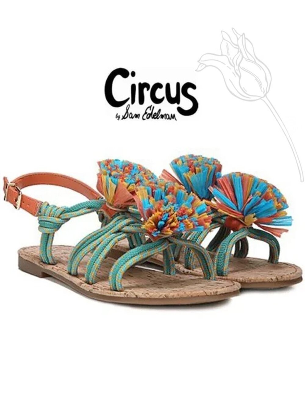 Circus Bermuda Blue & Sunglow Yellow Bice Scandals
